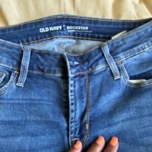 Old Navy, rockstar, midrise jeans